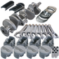 Eagle Chrysler RB 4.150in Crank 6.760in H-Beam -8cc Flat Top 4.350in Pistons Rotating Assembly