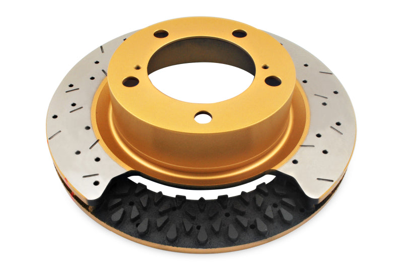 DBA 88-94 Chevrolet Corvette (Standard Suspension) Front 4000 Series Drilled & Slotted Rotor