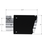 MBRP Universal Carbon Fiber Tip 4in OD/2.5in Inlet/6.5in L
