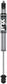 Fox 22+ Toyota Tundra 2.0 Performance Series 8.72in. Smooth Body IFP Rear Shock (Alum) / 0-1in Lift