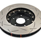 DBA 03-07 350Z / 03-04 G35 w/ Brembo Front Slotted 5000 Series 2 Piece Rotor Assembled w/ Black Hat