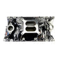 Edelbrock RPM Air-Gap Manifold for Small-Block Chevy Vortec - Chrome Plasma