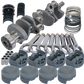 Eagle Chevy 502 4.250in Crank 6.385in H-Beam -3cc Flat Top 4.560in Pistons Rotating Assembly