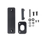 DV8 Offroad 25-26 Toyota 4Runner i-Force MAX Compressor Mount - Micro Texture Black Powder Coat