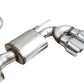 AWE MK8 Volkswagen Golf R Touring Edition Exhaust - Chrome Silver Tips