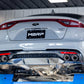 MBRP 18-22 Kia Stinger GT Bezel Kit Quad Tip CF