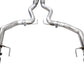 AWE 2024 Ford Mustang GT Fastback S650 RWD Track Edition Catback Exhaust w/ Dual Diamond Black Tips