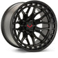 Vossen LCX-02 22x9.5 - 6x135 - ET30 - Deep - 87.1 - Satin Black Wheel
