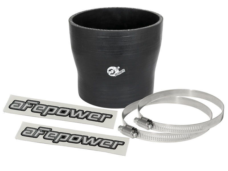 afe Magnum FORCE Intake Coupling Kit (4 IN ID to 3-1/2 IN ID x 3-1/2 IN L) Straight Black