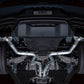 AWE 2024 Ford Mustang GT Fastback S650 RWD Track Edition Catback Exhaust w/ Quad Diamond Black Tips