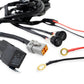 DV8 Offroad 40 AMP DTP 4-Pin Halo Light Harness