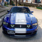 Oracle 13-14 Ford Mustang GT LED Fog Light Halo Kit - Red