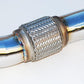 Invidia 08-09 WRX Sedan 76mm (101mm tip) REGULAR Titanium Tip Cat-back Exhaust