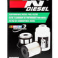 K&N Cellulose Media Fuel Filter 3.5in OD x 6.281in L