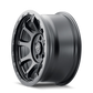 Dirty Life 9307 Drifter 17x8.5/5x127 BP/-6mm Offset/78.1mm Hub Matte Black Wheel - Beadlock