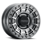 Method MR415 Beadlock 15x10 / 6+4/25mm Offset / 5x4.5 / 76 CB Graphite Wheel - Gloss Graphite Ring