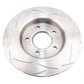 DBA 04-05 Mazda 3 2.3L / 06+ MazdaSpeed3 Rear Slotted Street Series Rotor