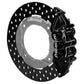Wilwood 2019 Polaris Turbo UTV6 Rear Kit 11.25in Drilled - Black