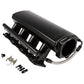 Fast Intake Manifold, Rhs Sheet Met Al, Ls Cathedral Port, Black W/ Fuel Rail Kit