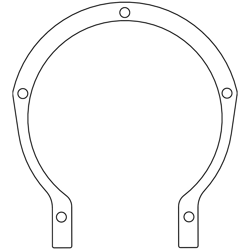 Cometic Ford Flathead V8 8BA/8CM .015in Fiber Timing Cover Gasket - 1948-1953