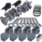Eagle Chevy 350 3.750in Crank 6.000in I-Beam Rods -16cc 4.060in Pistons Rotating Assembly