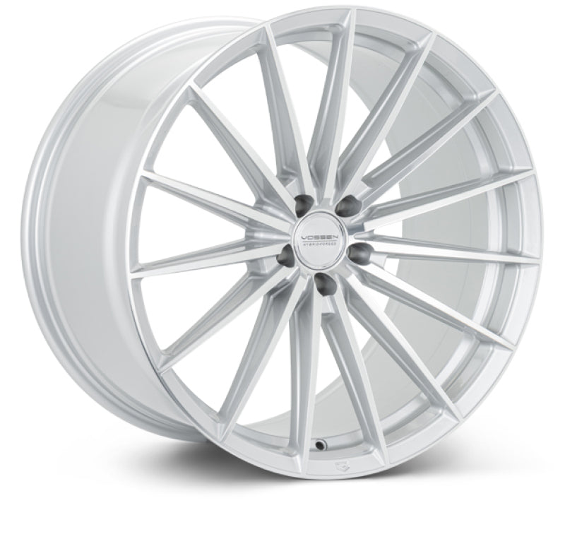 Vossen HFX-4 21x10.5 - 5x112 - ET25 - Deep - 66.5 - Silver Polished Wheel
