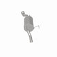 BRE Exhaust 01-05 Civic 1.7L Muffler Kit