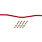BMR 78-87 G-Body Rear Sway Bar Kit - 1.00in Hollow - Non-Adjustable - Red