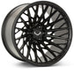Vossen VFX-02T 24x12 - 8x165.1 - ET44 - Ultra Deep - 125.1 - Satin Black Wheel