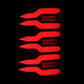 AlphaRex 07-13 GMC Sierra 1500/07-14 2500/3500HD (No Clsc/Dually) Luxx-Series LED Tail Lghts Blk Red