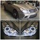 Oracle 04-10 Mercedes Benz CLS LED Headlight Halo Kit - Blue
