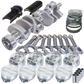 Eagle Chevy LT1 350 1Pc 3.750in Crank 6.000in I-Beam Rods -18cc 4.030in Pistons Rotating Assembly