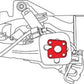 SPC Performance 12-16 Fiat 500 Rear Toe .038 Shim