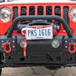 Fishbone Offroad 2018+ Jeep JL/Gladiator Wrangler JL/Gladiator Front Winch Bumper - Black Powdercoat