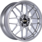 BBS RG-R 18x8.5 5x114.3 ET36 PFS Diamond Silver Wheel -82mm PFS/Clip Req