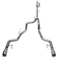 Corsa 2021-2023 Ford F-150 SuperCrew/5.5ft Bed 3.5L V6 Sport Cat-Back Dual Rear Exit-Polished