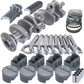 Eagle Chevy 350 3.750in Crank 5.700in H-Beam -5cc Flat Top 4.040in Pistons Rotating Assembly