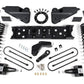 Zone Offroad 2019 Ram 3500 4.5in Radius Arm Brkt 2in Rr Block w/ Overload 8-Bolt T-Case Nitro Shocks