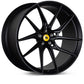 Vossen x Novitec NF8 21x11.5 ET:29 Satin Black Ferrari 296 Rear Wheel