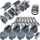 Eagle Chevrolet Small Block Rotating Assembly w/ 4.155in Bore 3.750in Stroke -20cc Dome