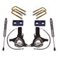 MaxTrac 07-16 GM C1500 2WD w/Cast Steel Susp. 4.5in/2in MaxPro Elite Spindle Lift Kit w/FOX Shocks