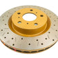 DBA 09 Pontiac G8 V8 6.0L Front Drilled & Slotted 4000 Series Rotor