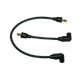 Moroso 80-84 H-D FL / 84-99 H-D FXST/FLST / 91-98 H-D FXD Suppression Core Wire Set - Black