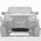 Go Rhino 21-24 Ford Bronco (Excl. Sport) Rockline Front Bumper Lower Skid Plate