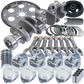 Eagle Chevy 350 1Pc 3.750in Crank 5.700in I-Beam Rods 4.000in Pistons 153 Tooth FP Balanced Assembly