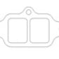 Cometic Oldsmobile Gen-2 Rocket V8 .064in ArmorCore Exhaust Header Gasket Set