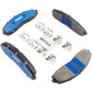 Timbren 23-26 Ford F-250/F-350 SD BES Severe Duty Semi-Metallic Brake Pads - Rear