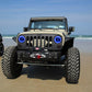Oracle 07-17 Jeep Wrangler Surface Mount LED Headlight Halo Kit - Blue