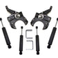MaxTrac 73-87 Chevrolet C10 2WD 2.5in/5in Lowering Spindle Kit (1.25in Rotor)