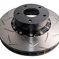 DBA 05 Pontiac GTO Front Slotted 5000 Series 2 Piece Rotor Assembled w/ Black Hat
